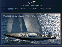 Tablet Screenshot of fontainedesigngroup.com